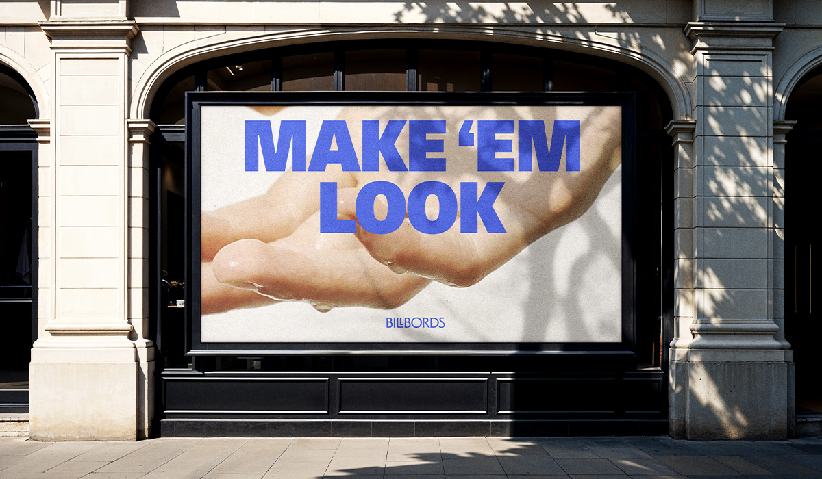 Billboard advertising example