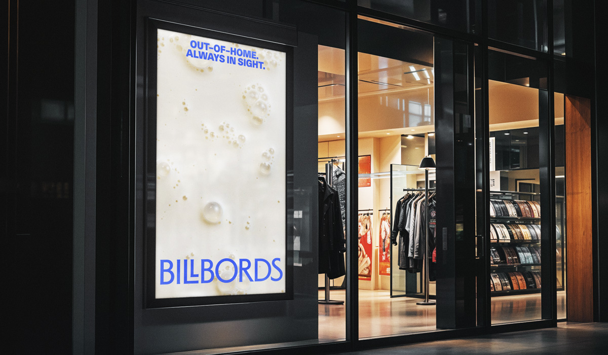 Billboard advertising example