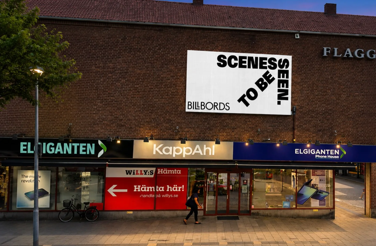 Digital utomhusreklam i Karlshamn — Billbords